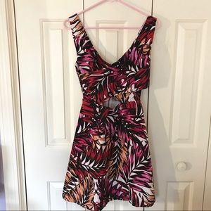 Tropical Wrap Cutout Dress | Jessica Simpson S